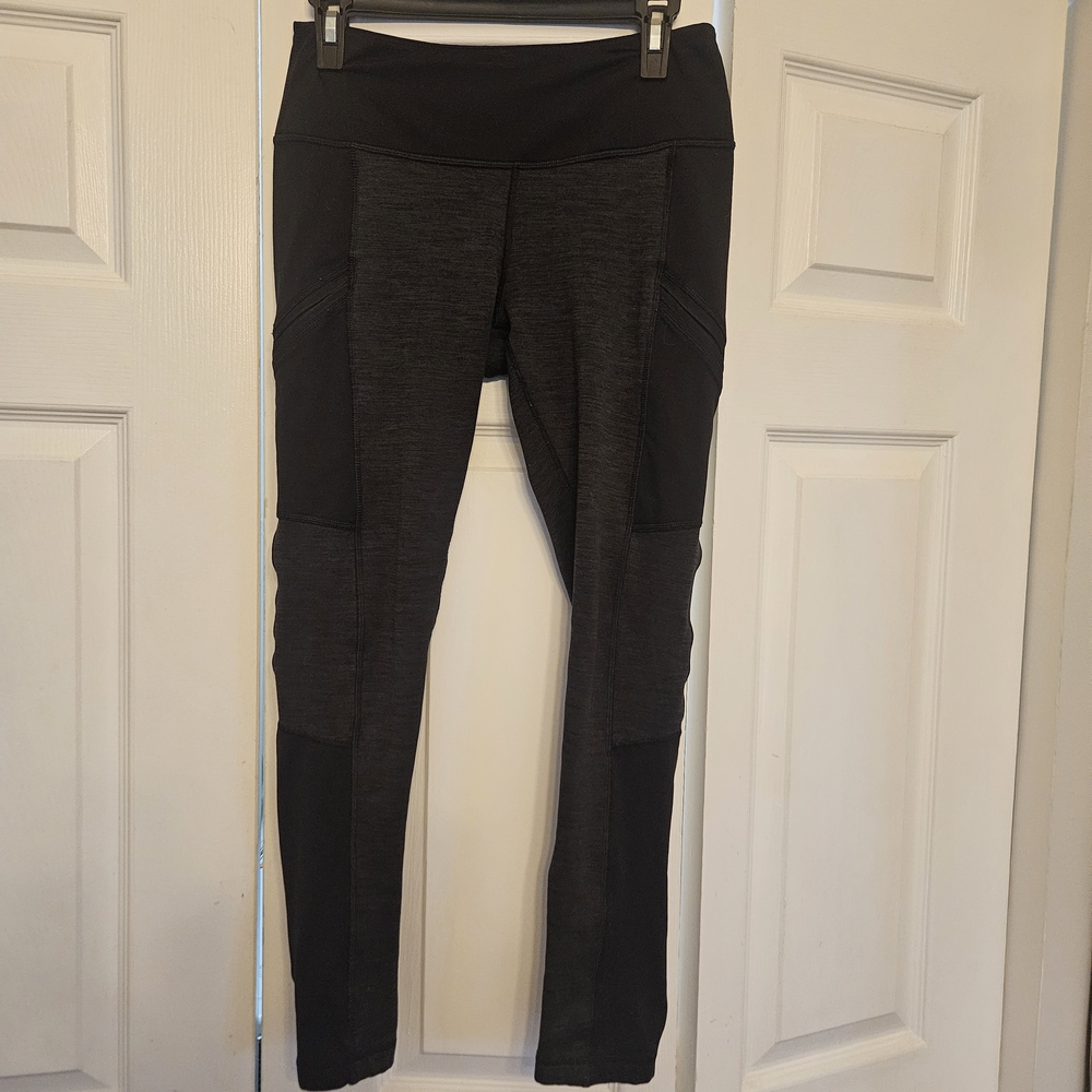Active Life Black and Gray Leggings